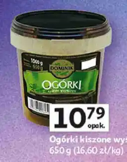 Auchan Ogórki Dominik oferta
