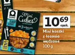 Auchan Mini kostki z łososia wędzone oferta