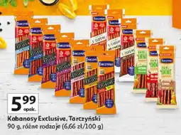 Auchan Kabanosy Exclusive, Tarczyński oferta