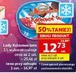 Auchan Lody Kolorowe lato oferta