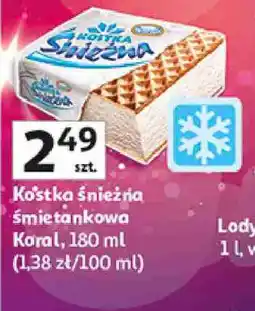Auchan Kołtka Śnieżna Śmietankowa Koral oferta