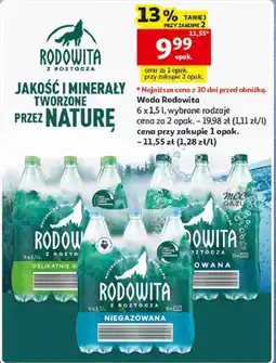Auchan Woda Rodowita oferta