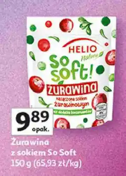Auchan Żurawina z sokiem So Soft oferta