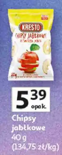 Auchan Chipsy Jabłkowe Kresto oferta