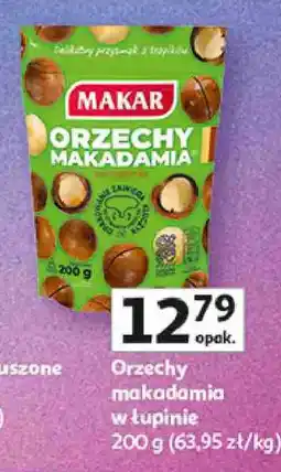 Auchan Orzechy makadamia w łupinie oferta