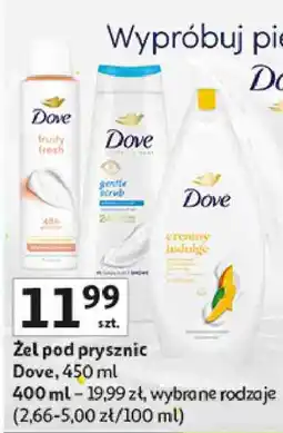 Auchan Żel pod prysznic Dove oferta
