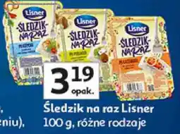 Auchan Śledzik na raz Lisner oferta