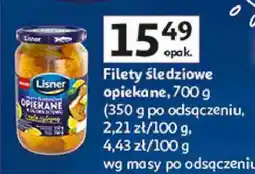 Auchan Filety śledziowe opiekane oferta