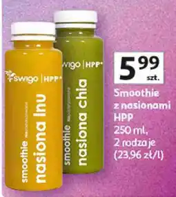 Auchan Smoothie z nasionami HPP oferta