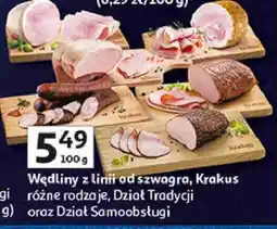 Auchan Wędliny z linii od szwagra, Krakus oferta