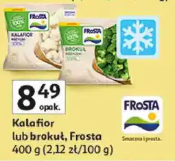 Auchan Kalafior lub brokuł, Frosta oferta