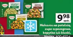 Auchan Makaron na patelnię, zupa szparagowa, kopytka lub kluski, Hortex oferta