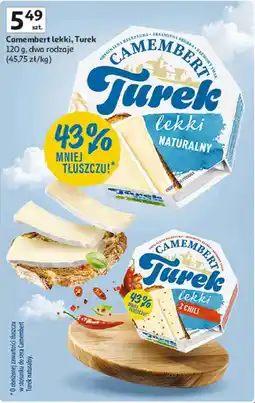 Auchan Camembert Turek lekki naturalny oferta
