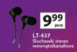 Auchan Sluchawki stereo wewntrzkanalowe oferta