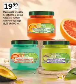 Auchan Maska do włosów Fructis Hair Bomb Garnier oferta