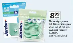 Auchan Nić dentystyczna lub flosser do zębów Jordan oferta