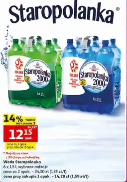 Auchan Woda Staropolanka oferta