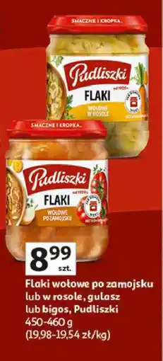 Auchan Flaki wołowe Pudliszki oferta
