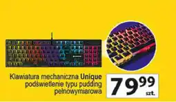 Auchan Klawiatura mechaniczna Unique oferta