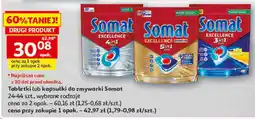 Auchan Tabletki lub kapsułki do zmywarki Somat oferta