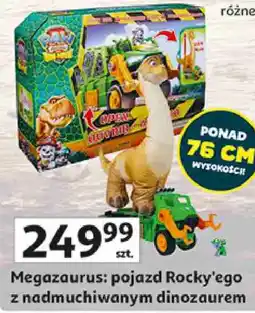 Auchan Megazaurus: pojazd Rocky'ego z nadmuchiwanym dinozaurem oferta