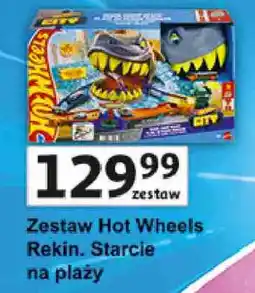 Auchan Zestaw Hot Wheels Rekin. Starcie na plaży oferta