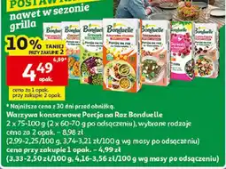 Auchan Warzywa konserwowe Porcja na Raz Bonduvelle oferta