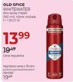 Jawa Drogerie Old Spice Whitewater deo spray męski oferta