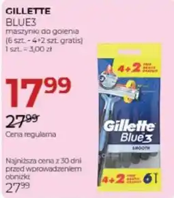 Jawa Drogerie Gillette Blue3 maszynki do gojenia oferta