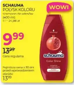 Jawa Drogerie Schauma Polysk Koloru Szampon do Włosów oferta