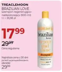Jawa Drogerie Treaclemoon brazilian love szampon regenerujaco-nabyszczajacy oferta