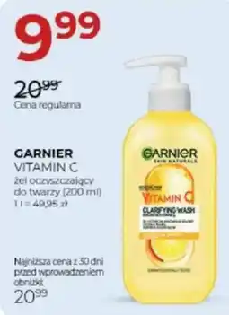 Jawa Drogerie Garnier Vitamin C żel oczyszczający do twarzy oferta