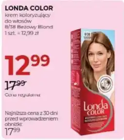 Jawa Drogerie Londa Color krem koloryzujący do włosów 8/38 Beżowy Blond oferta