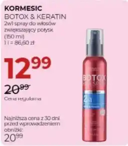 Jawa Drogerie Kormesic Botox & Keratin oferta