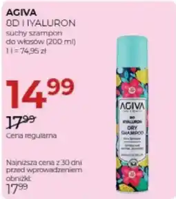 Jawa Drogerie AGIVA 8D I IYALURON suchy szampon do włosów oferta