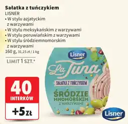 Intermarche Sałatka z tuńczykiem Lisner oferta