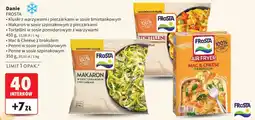 Intermarche Frosta Makaron na patelnię w sosie szpinakowym z pieczarkami oferta