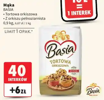 Mąka BASIA Tortowa orkiszowa