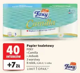 Intermarche Papier toaletowy FOXY Camilla Jedwab oferta