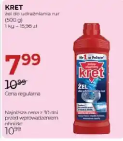 Jawa Drogerie Żel do udrażniania rur Kret oferta