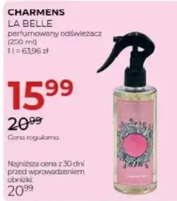 Jawa Drogerie Charmens La Belle perfumowany odświeżacz oferta