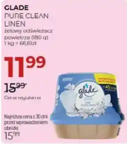 Jawa Drogerie Glade Pure Clean Linen oferta