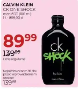 Jawa Drogerie CK ONE SHOCK for him oferta