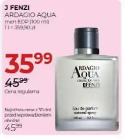 Jawa Drogerie J FENZI ARDAGIO AQUA men EDP oferta