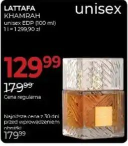 Jawa Drogerie Lattafa Khamrah unisex EDP oferta