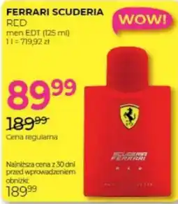 Jawa Drogerie Ferrari Scuderia Red men EDT oferta