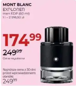 Jawa Drogerie Mont Blanc Explorer men EDP oferta
