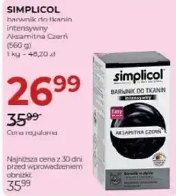 Jawa Drogerie Barwnik do tkanin intensywny Aksamitna Czern oferta