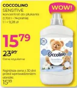 Jawa Drogerie Coccolino Sensitive koncentrat do płukania oferta