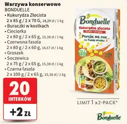 Intermarche Warzywa konserwowe Bonduelle oferta